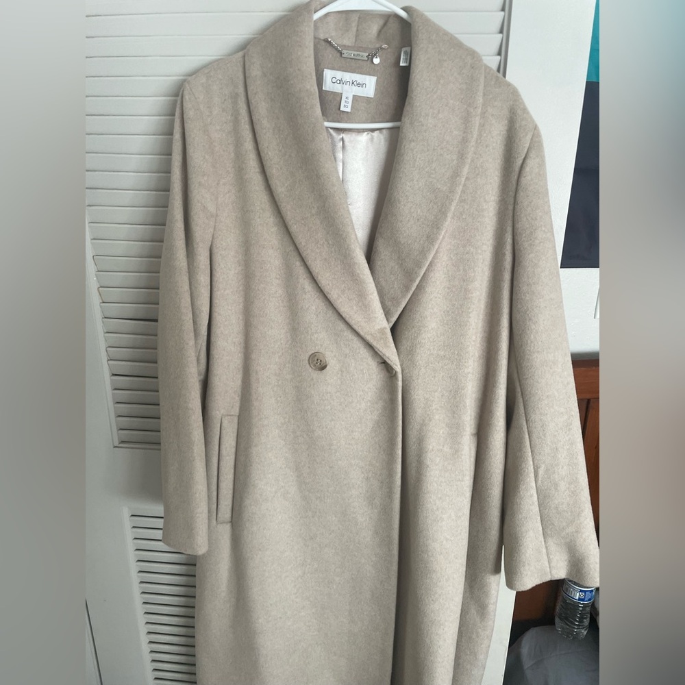 calvin klein coat